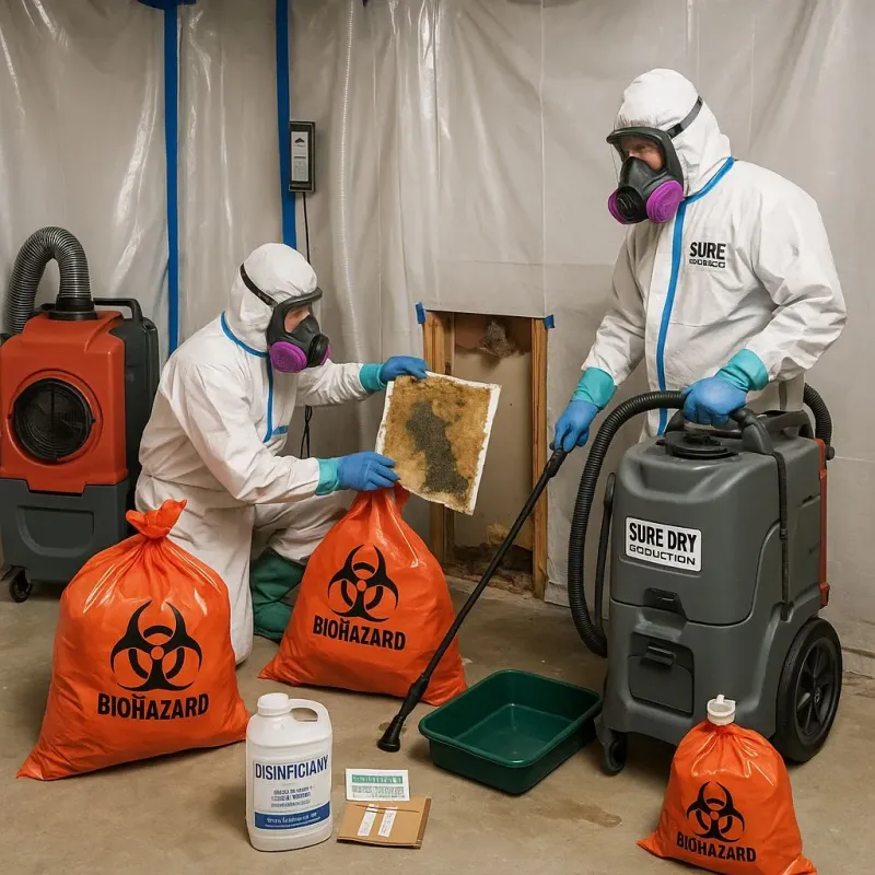 Contaminated Water Handling Protocols process in Ranchettes, WY